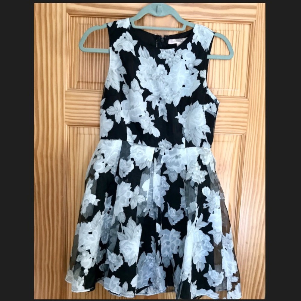 Floral flare dress